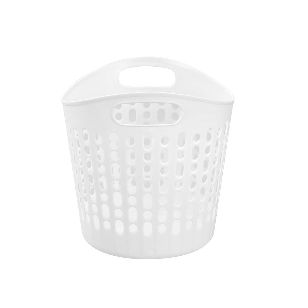 6x 2pc Boxsweden 32L Flexible Laundry Basket 40x40cm Assorted