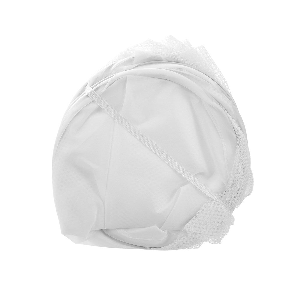 4PK Boxsweden Mesh Laundry 2-Section Foldaway Hamper 60x34cm - Assorted
