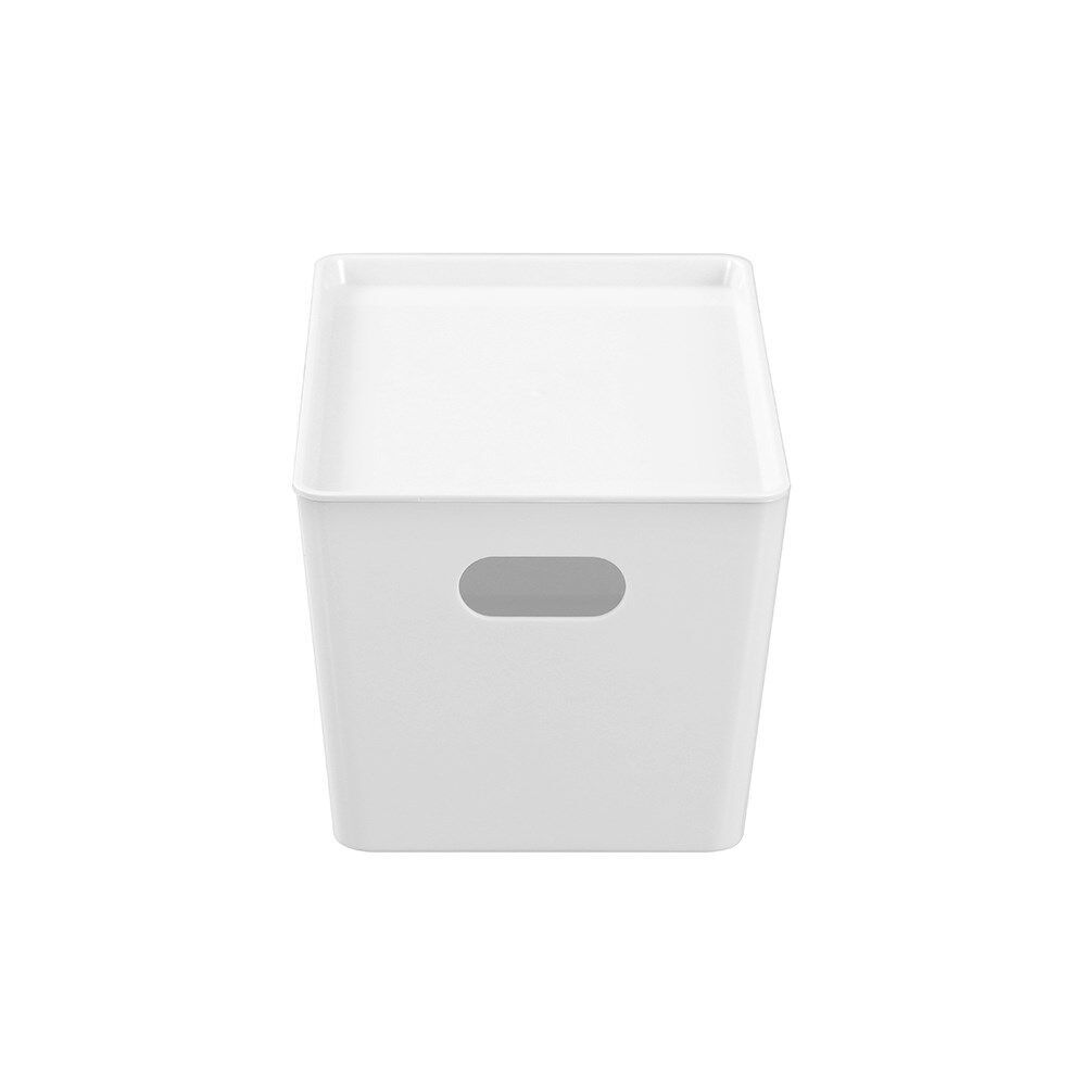 12PK Boxsweden Smooth Tidy Storage Box 5.6L 26x17.5x14.5cm Assorted