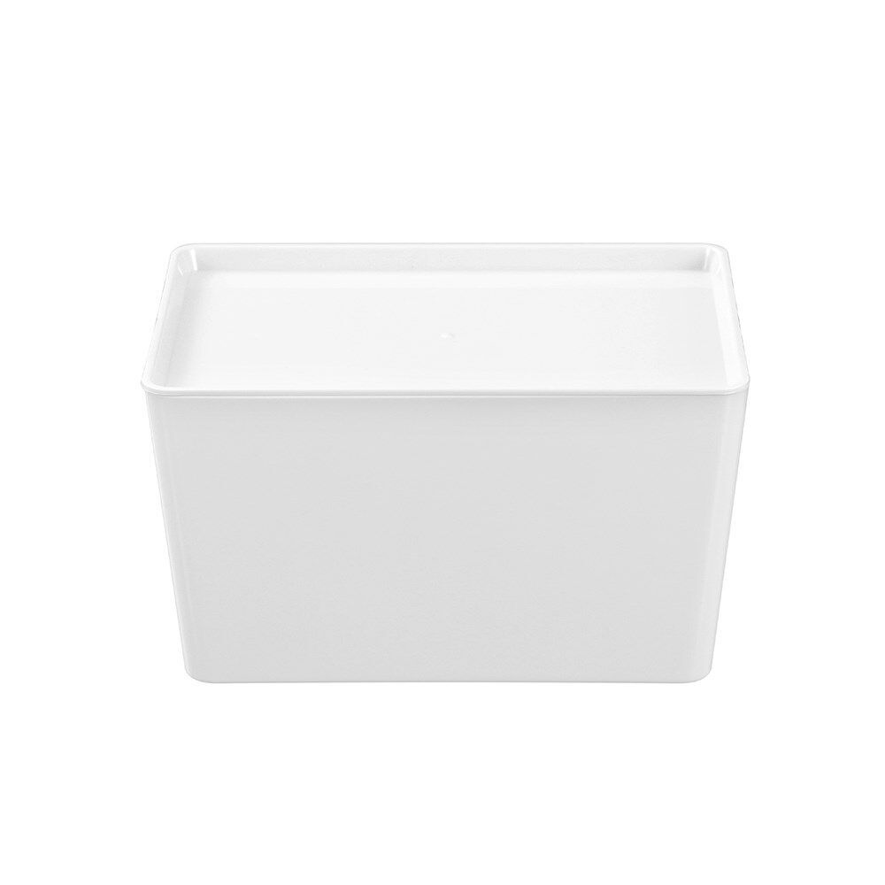 12PK Boxsweden Smooth Tidy Storage Box 5.6L 26x17.5x14.5cm Assorted