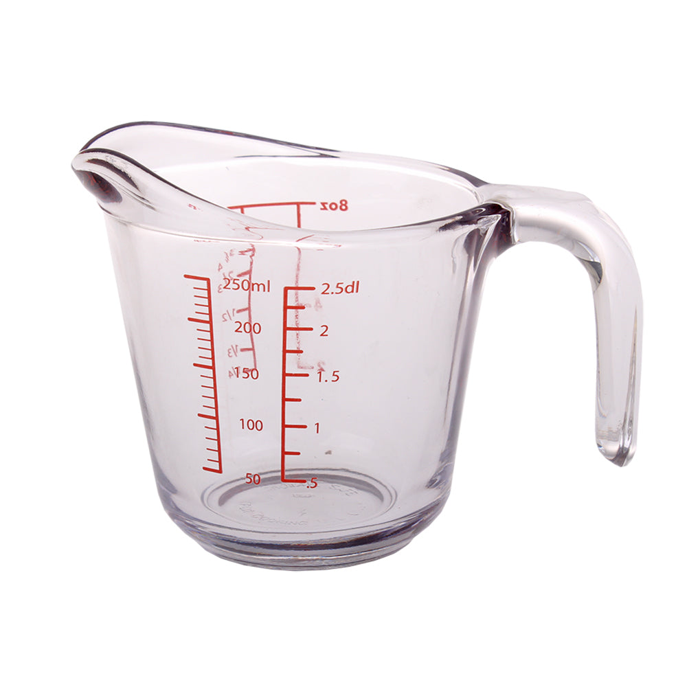2PK Kitchen Classics Glass Measure Jug 1 Cup/250ml Kitchen Cookware