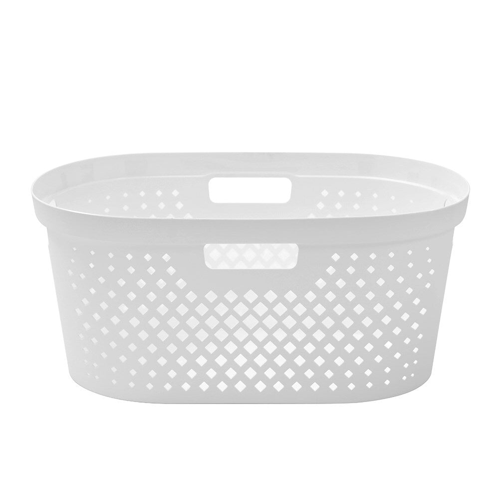 6PK Boxsweden Diamond 40L Laundry Basket Hamper - Assorted