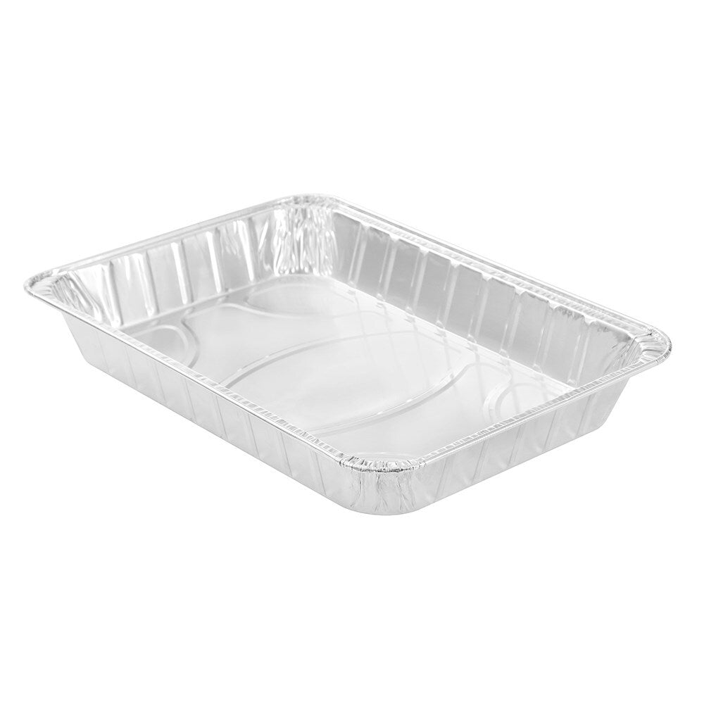 24PK Lemon & Lime Foil Baking Tray Rectangle Large 45x34cm - Silver