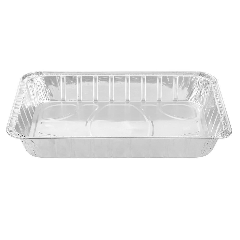 24PK Lemon & Lime Foil Baking Tray Rectangle Large 45x34cm - Silver