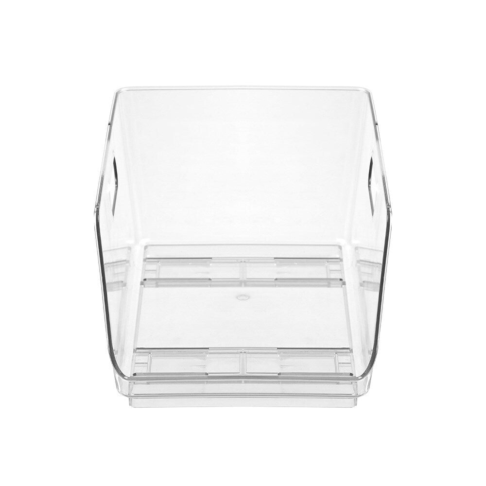 6PK Boxsweden Crystal Stacking Bin Storage 30x22cm - Clear