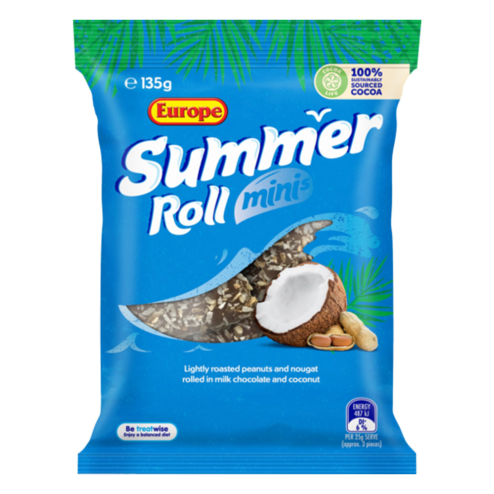 3PK Europe Summer Roll Minis Bag 135g