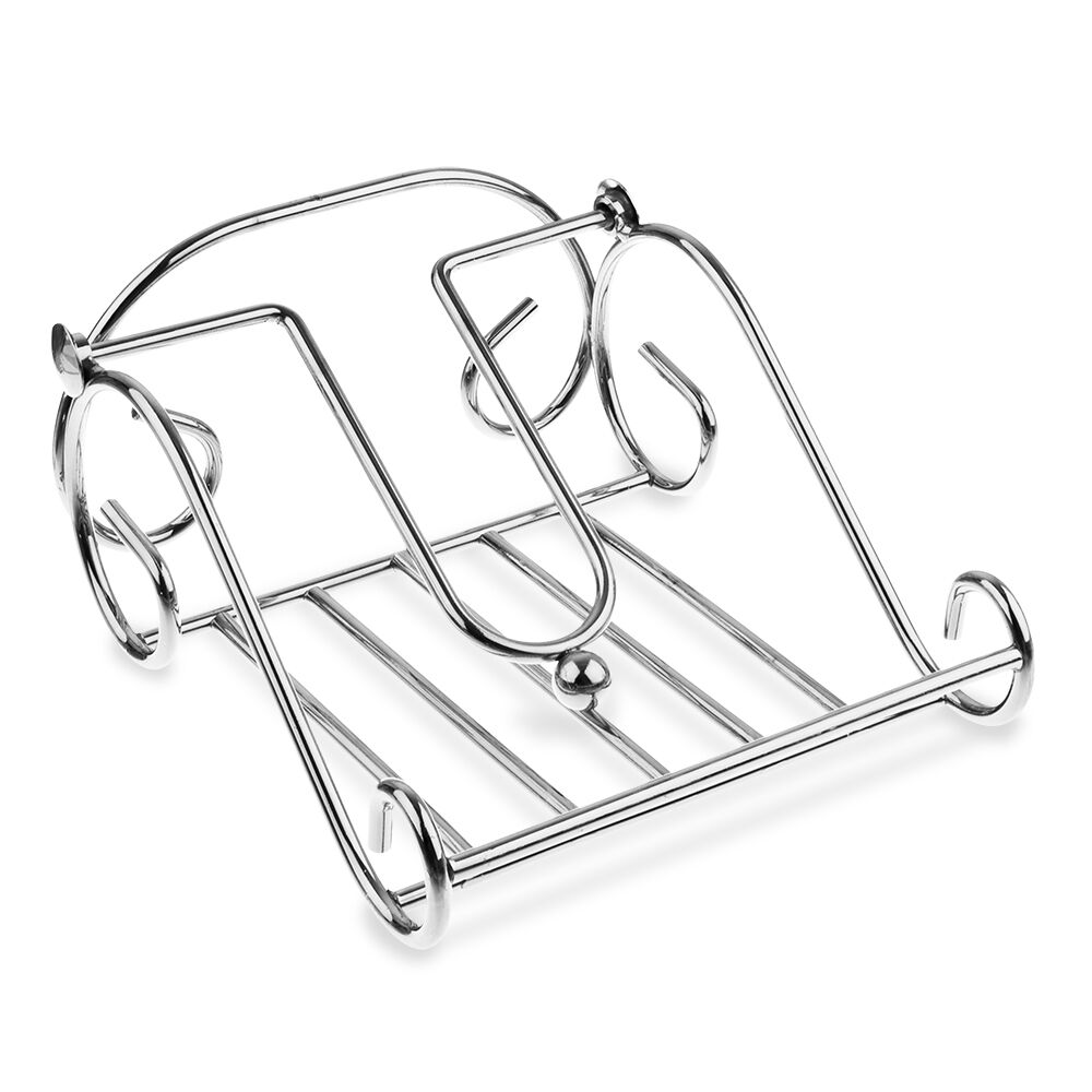 2PK Entree Kitchen Stylish Scroll Napkin Holder Serviette Dispenser Chrome