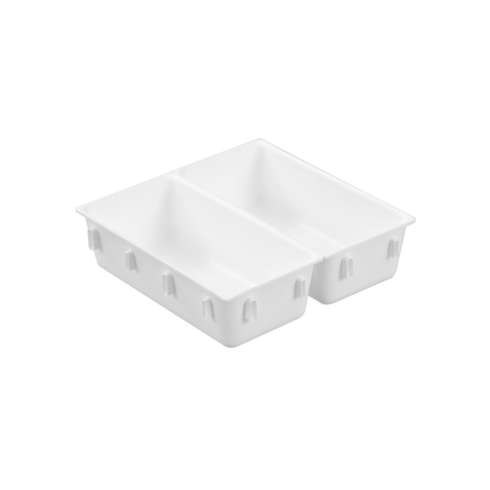 24pc Boxsweden Interlock Drawer Organiser Square 17.5cm - Assorted