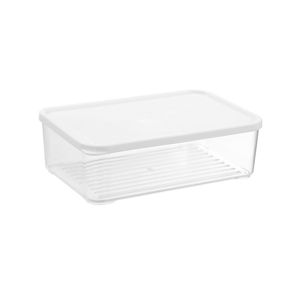 12PK Lemon & Lime Fridge Food Storer Container 900ml 18x12x5.6cm