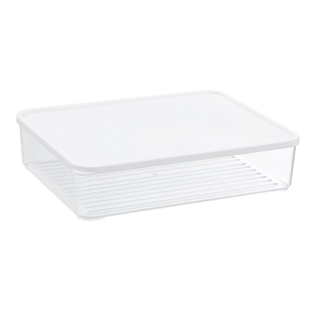 12PK Lemon & Lime Fridge Food Storer Container 2L 24x18x5.6cm