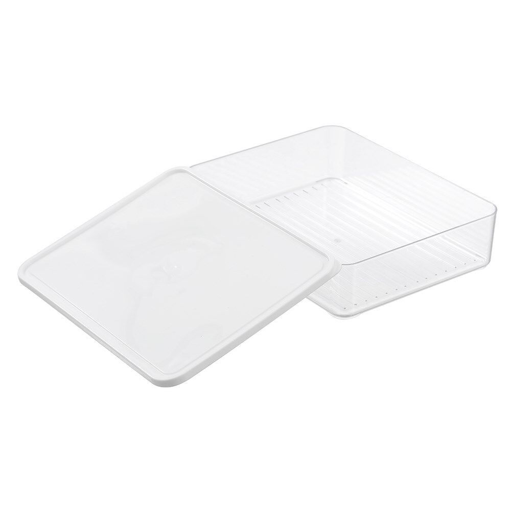 12PK Lemon & Lime Fridge Food Storer Container 2L 24x18x5.6cm