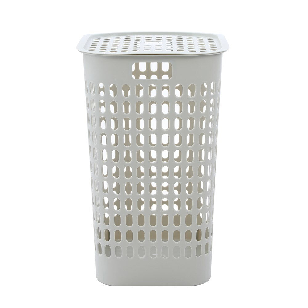 4PK Boxsweden 58L Laundry Lidded Basket Hamper Large - Assorted