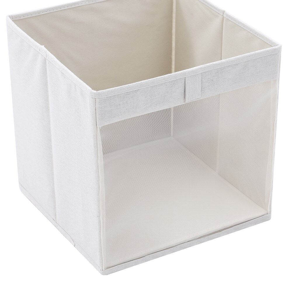 6PK Boxsweden Kloset Linen Foldable Wardrobe Organising Storage Cube 30x30x30cm