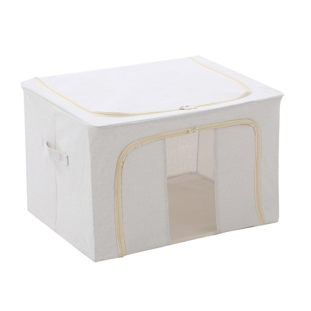 8PK Boxsweden Kloset Linen Storage Box with Metal Frame 50x40x33cm