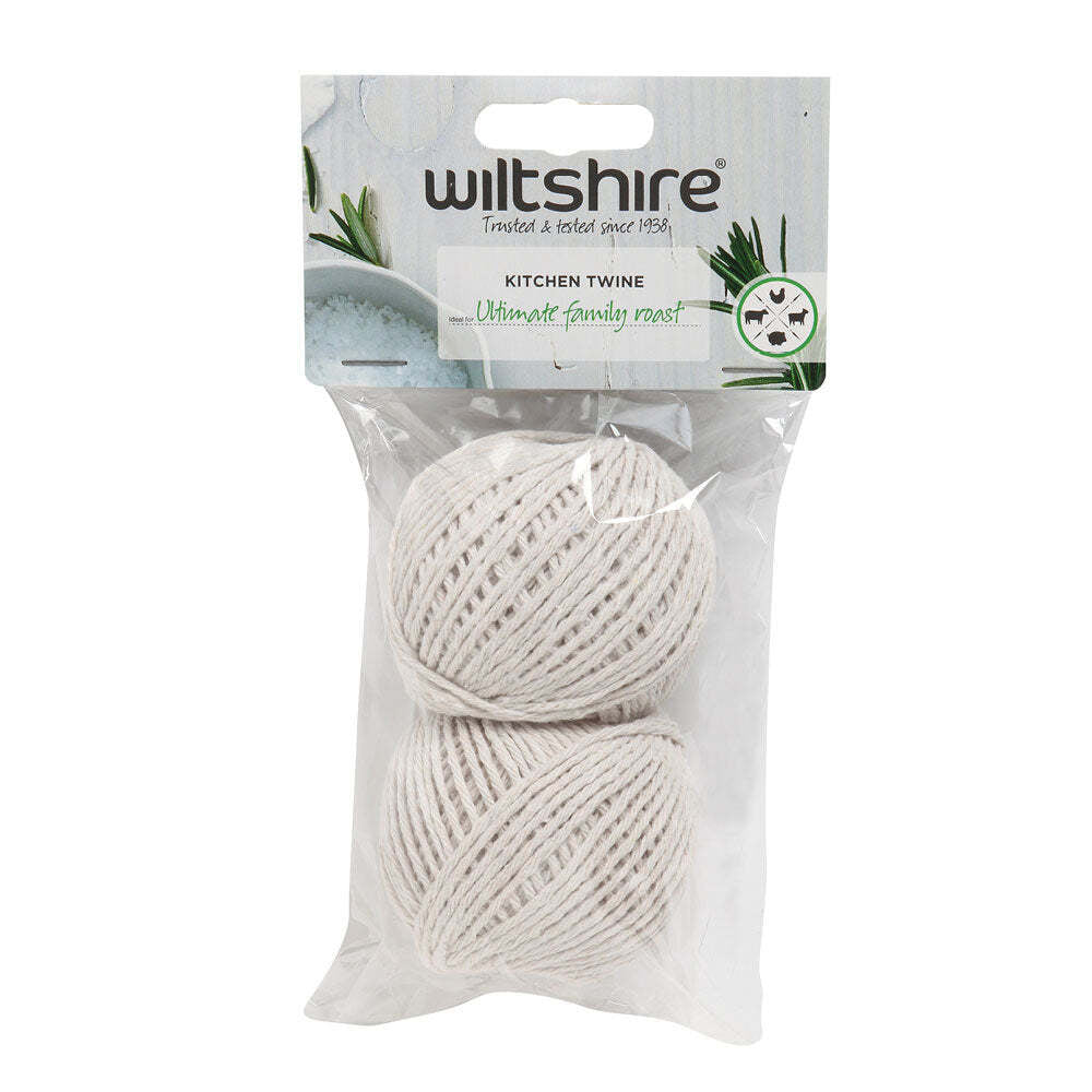 4 x 2pc Wiltshire Kitchen Butchers Meat/Roast Twine String