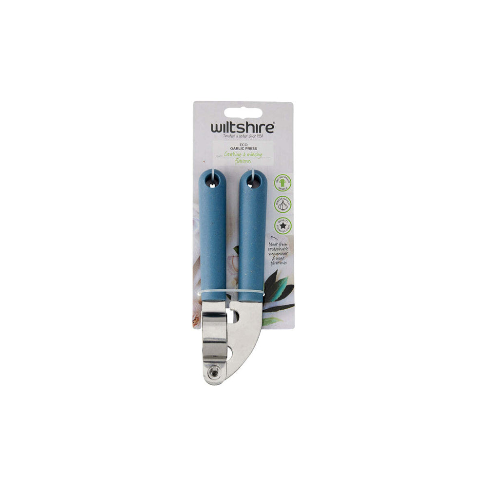 2PK Wiltshire Eco Friendly Bio-Based Handle Kitchen Garlic Press