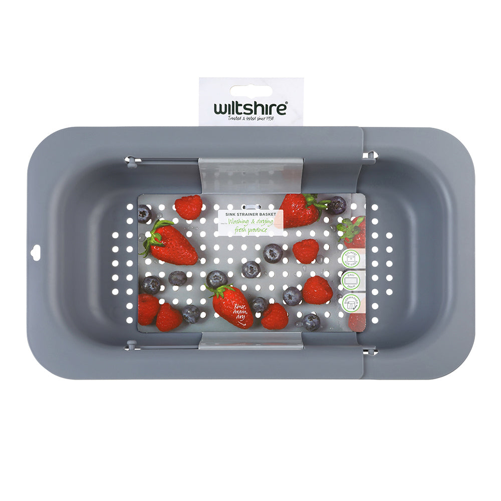 2PK Wiltshire Expandable Multi-Purpose Sink Strainer Basket