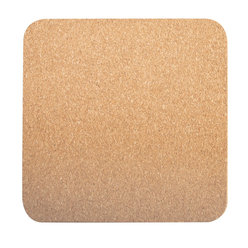 3x 2pc Appetito Square Cork Trivets 20x20cm Home Kitchen Cooking