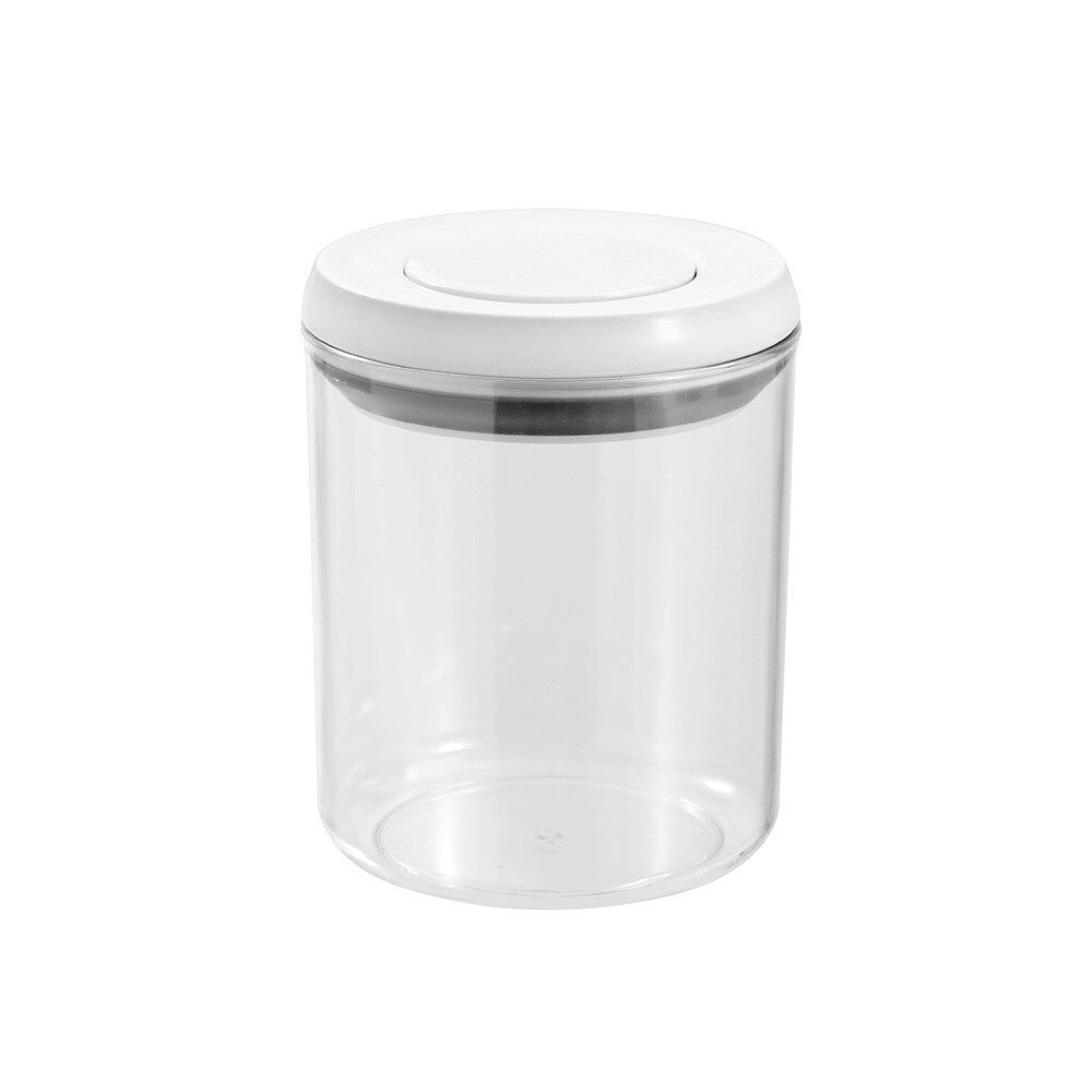 12PK Lemon & Lime Pop-Up Lid Pantry Container Round 550ml 10x10x12.5cm