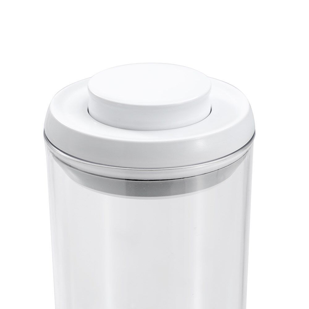 12PK Lemon & Lime Pop-Up Lid Pantry Container Round 950ml 10x10x18.5cm