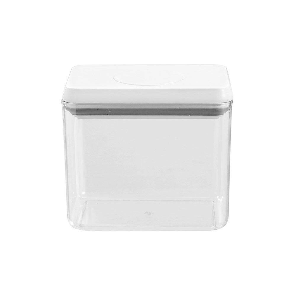 12PK Lemon & Lime Pop-Up Lid Pantry Container Rectangle 1L 14x10x12.5cm