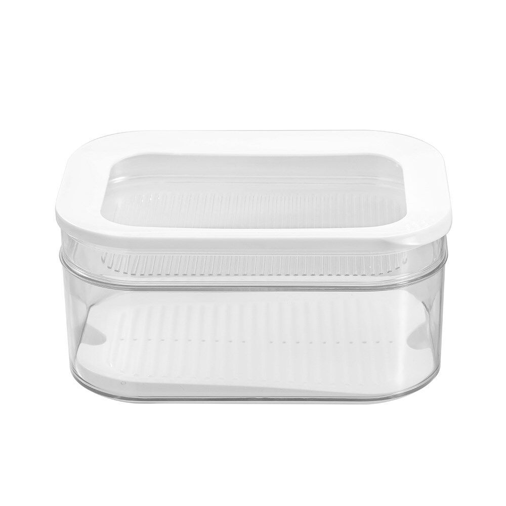 12PK Lemon & Lime Fresh Seal 2 Section Fridge Food Storer 750ml+2.250ml