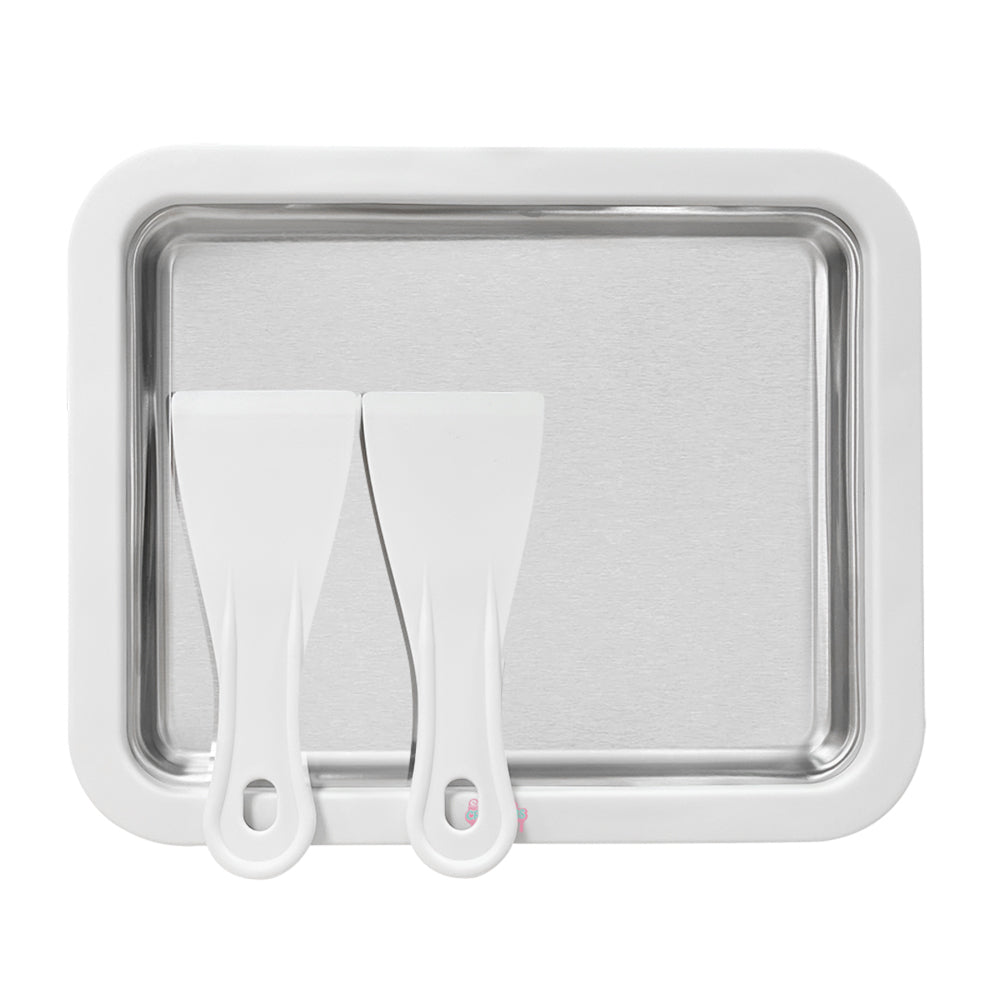 2PK Sweet Creations Stainless Steel Ice Cream Maker - White