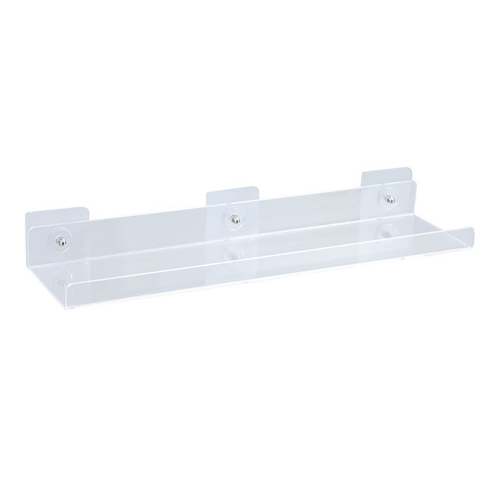 8PK Boxsweden Crystal Bathroom Hanging Organiser/Storage Shelf 40x10cm