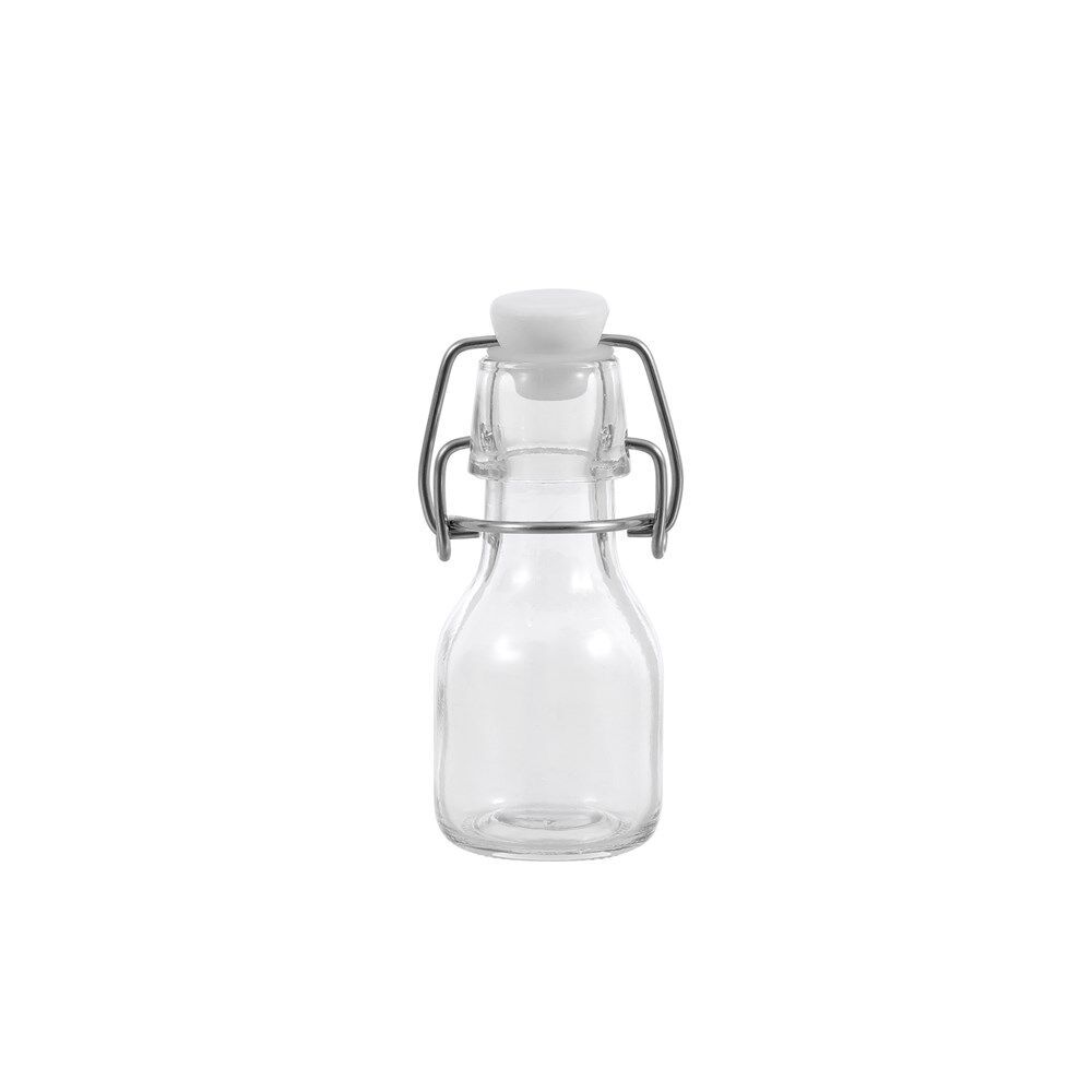 72PK Lemon & Lime Secure Glass Air-Tight Clip Lid Bottle 60ml