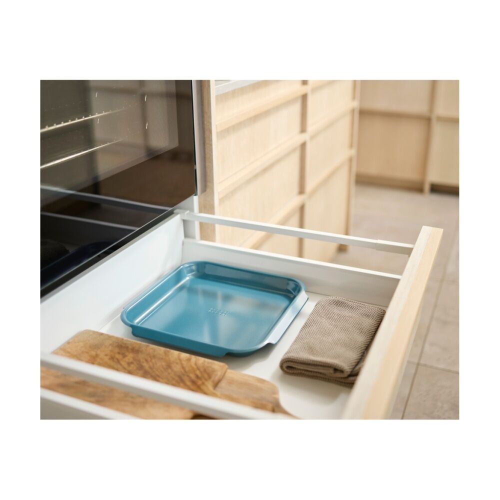 2PK Joseph Joseph Carbon Steel Non-Stick Nest Medium Kitchen Baking Tray Blue