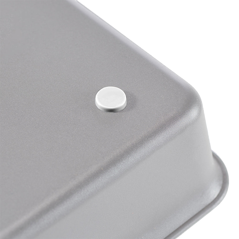 2PK Madesmart Junk Drawer Organiser Rectangle 37x30cm Soft Grey