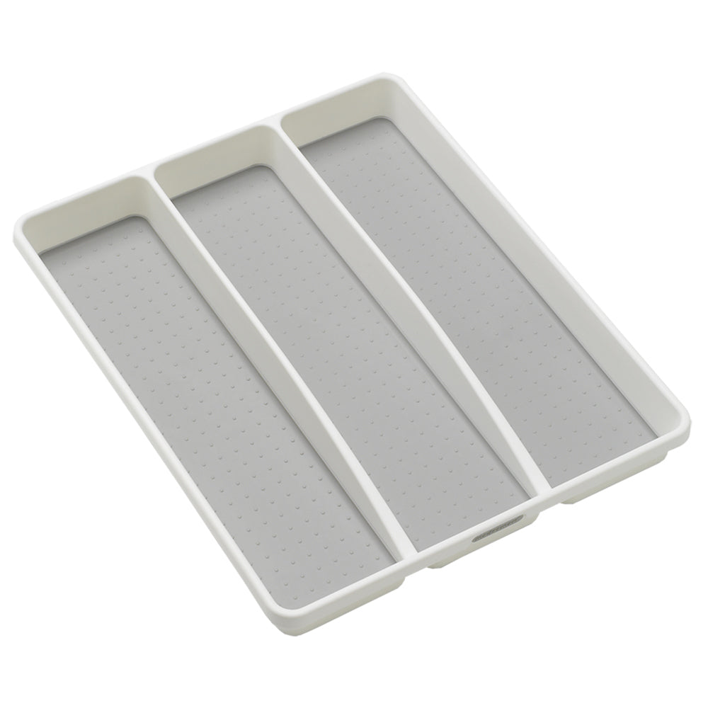 2PK Madesmart Utensil Tray Kitchen Organiser Rectangle 41x33cm White