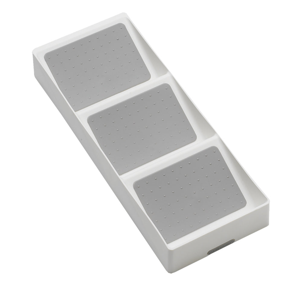 2PK Madesmart Spice Drawer 3-Tier Kitchen Organiser White