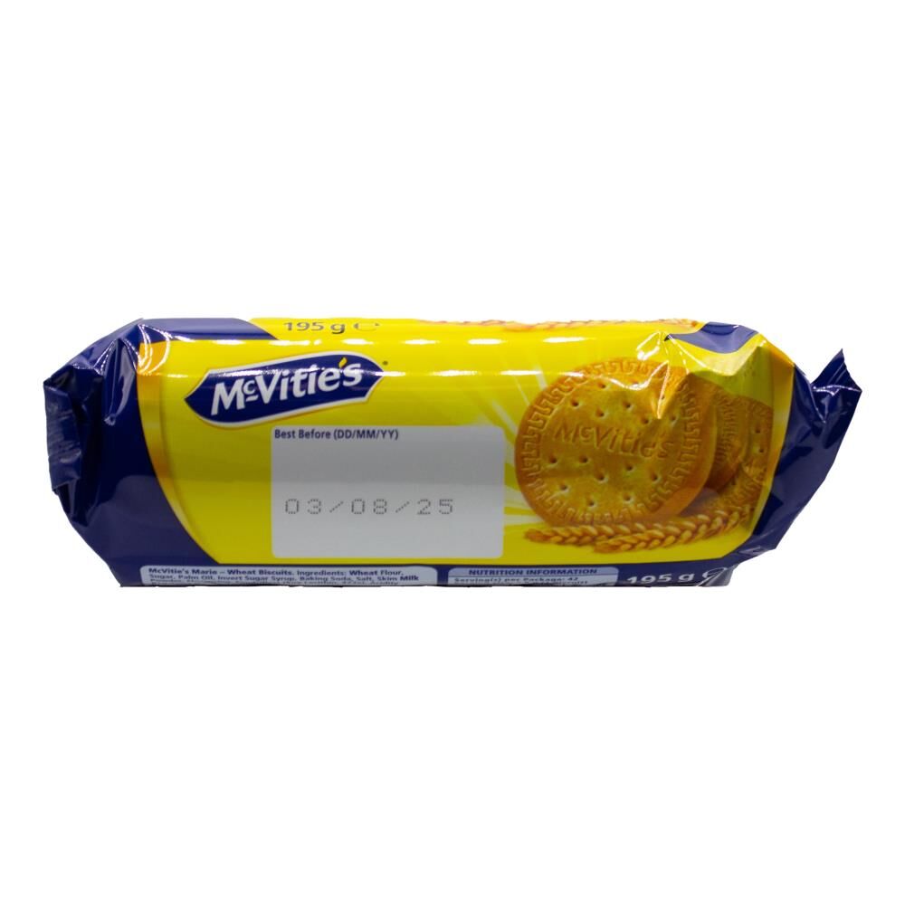 32PK Mcvities 195G Marie Tea/Coffee Biscuits Sealed Packs