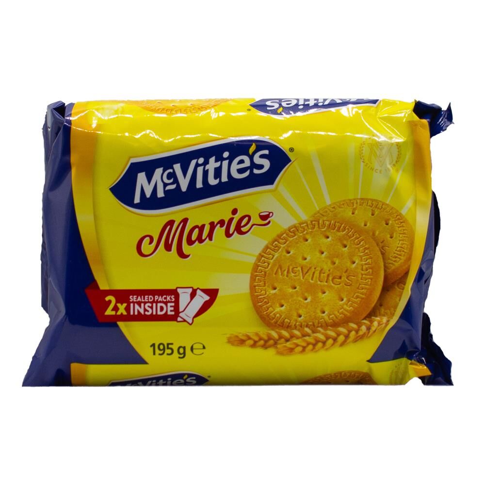 32PK Mcvities 195G Marie Tea/Coffee Biscuits Sealed Packs