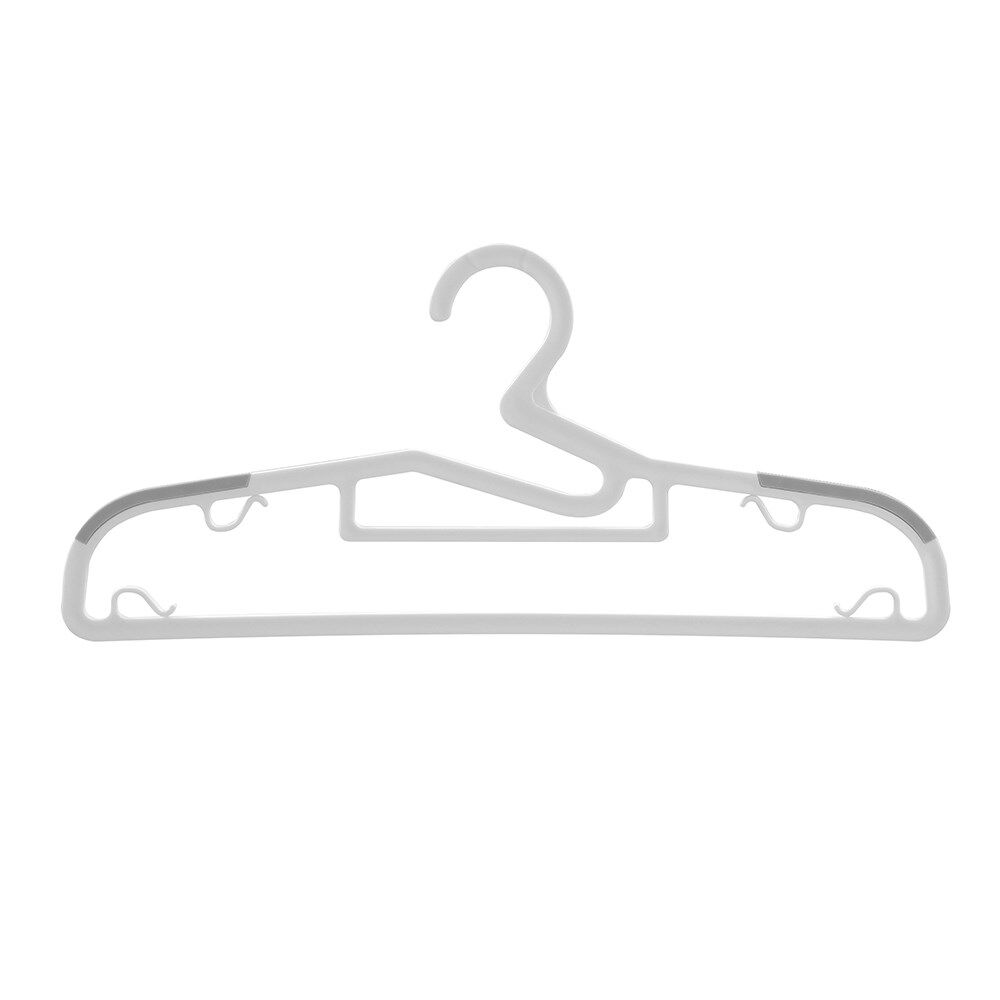 24x 3pc Boxsweden Space Saving Non-Slip Hanger w/ Strap Hooks 39cm Assorted