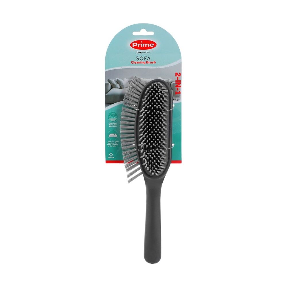 6PK Boxsweden Prime Sofa or Carpet Cleaning Brush w/ Grip Handles