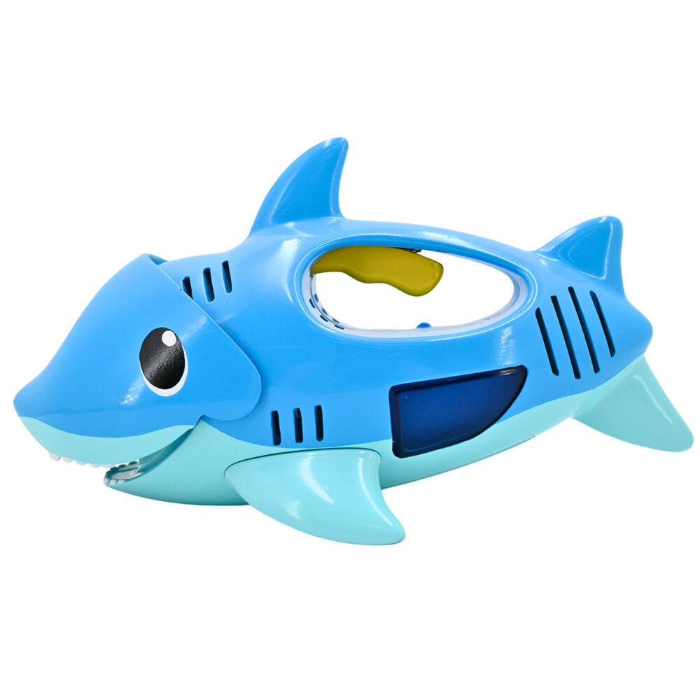 2PK Maxx Bubbles Handheld Shark Bubble Blower w/ Music Kids Outdoor Toy 3y+
