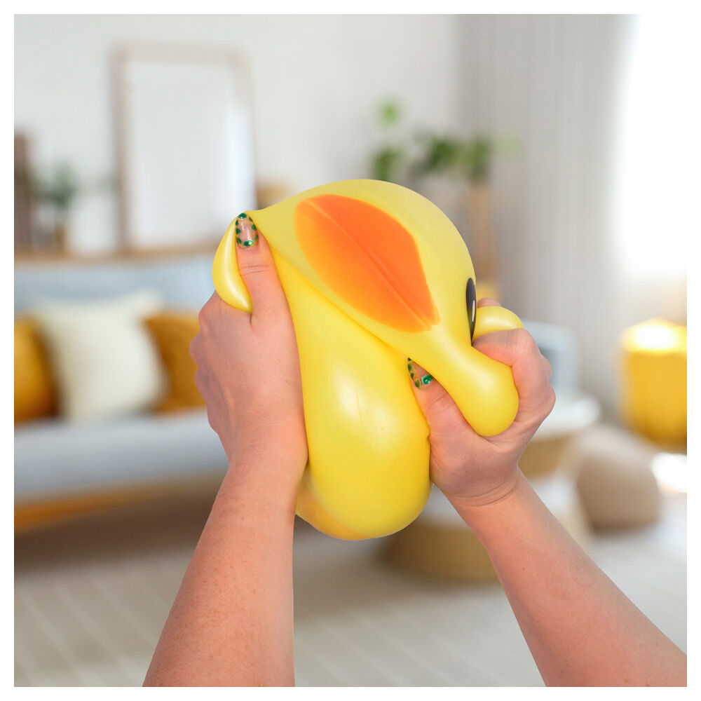 3PK Toymendous Jumbo Squishy Childrens Fidget Ducks Stress Toy 5inch Assorted
