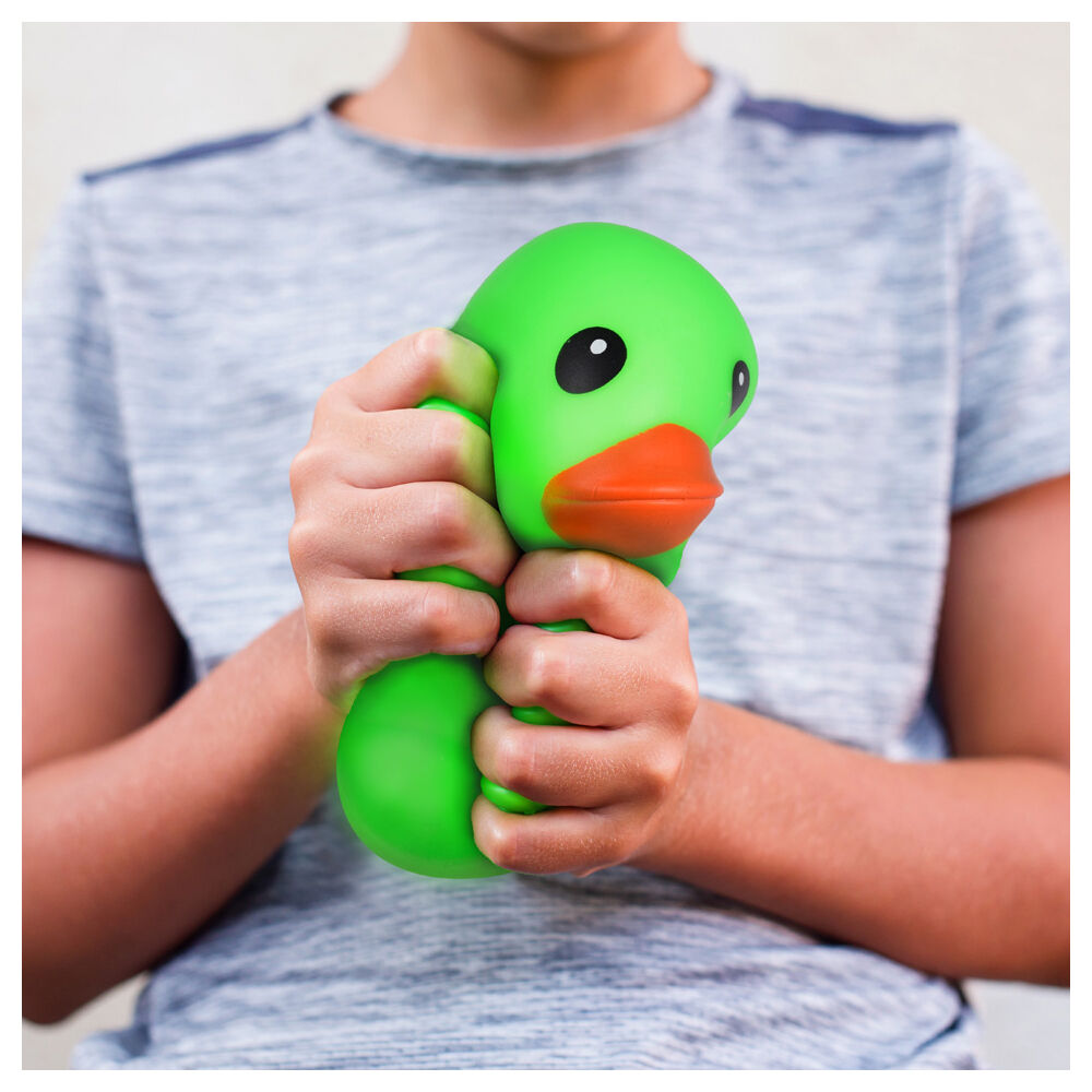 3PK Toymendous Jumbo Squishy Childrens Fidget Ducks Stress Toy 5inch Assorted