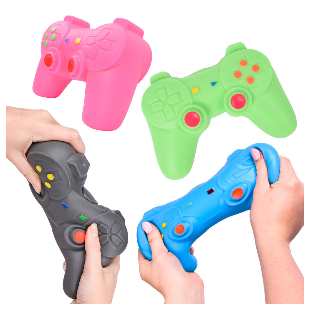 3PK Toymendous Squishy Game Controller Childrens Fidget Stress Toy Assorted