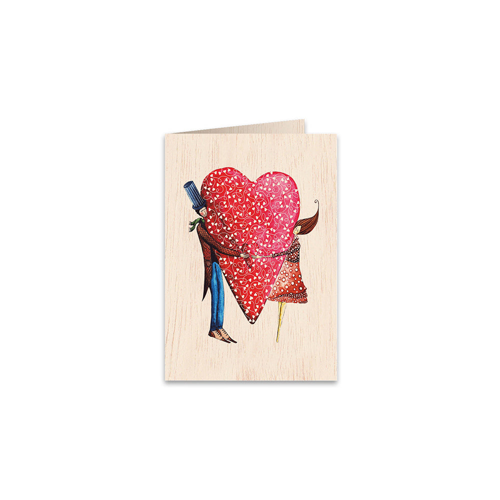 12PK Cozywood Wooden Greeting Card 11x16cm - So Good to Have You