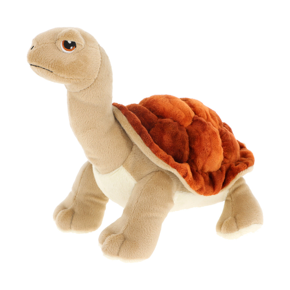 2PK Keeleco Tortoise Soft Stuffed Plush Kids Toy 25cm - Brown 3+