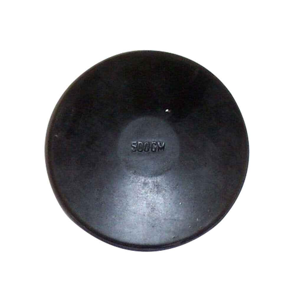 2PK Regent 500mg Rubber Discus Track & Field Throw Disk - Black