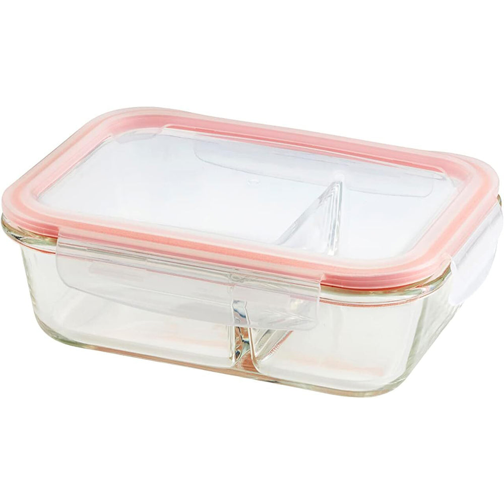 2PK Wiltshire Rectangular Glass Food Storage Container 930ml