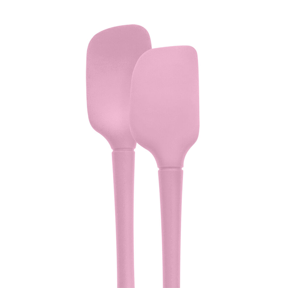 5pc Tovolo Flex-Core All Silicone Flexible Spatula Spoon Set Pink Sorbet