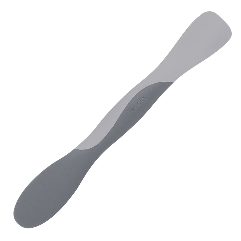 3PK Tovolo Silicone Mini Scoop & Spread 20cm - Oyster Grey