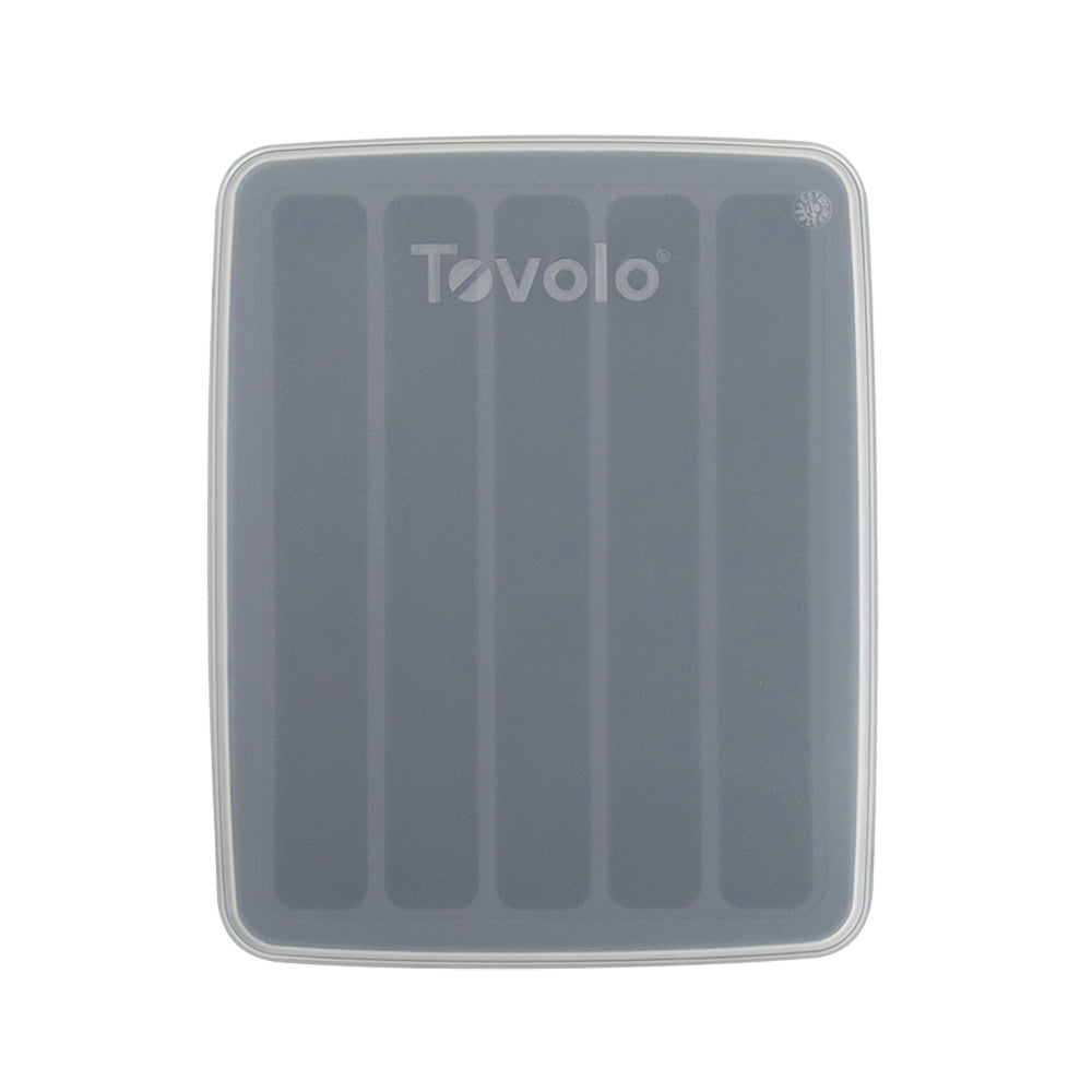 2PK Tovolo Silicone Water Bottle Ice Stick Mold Tray - Charcoal