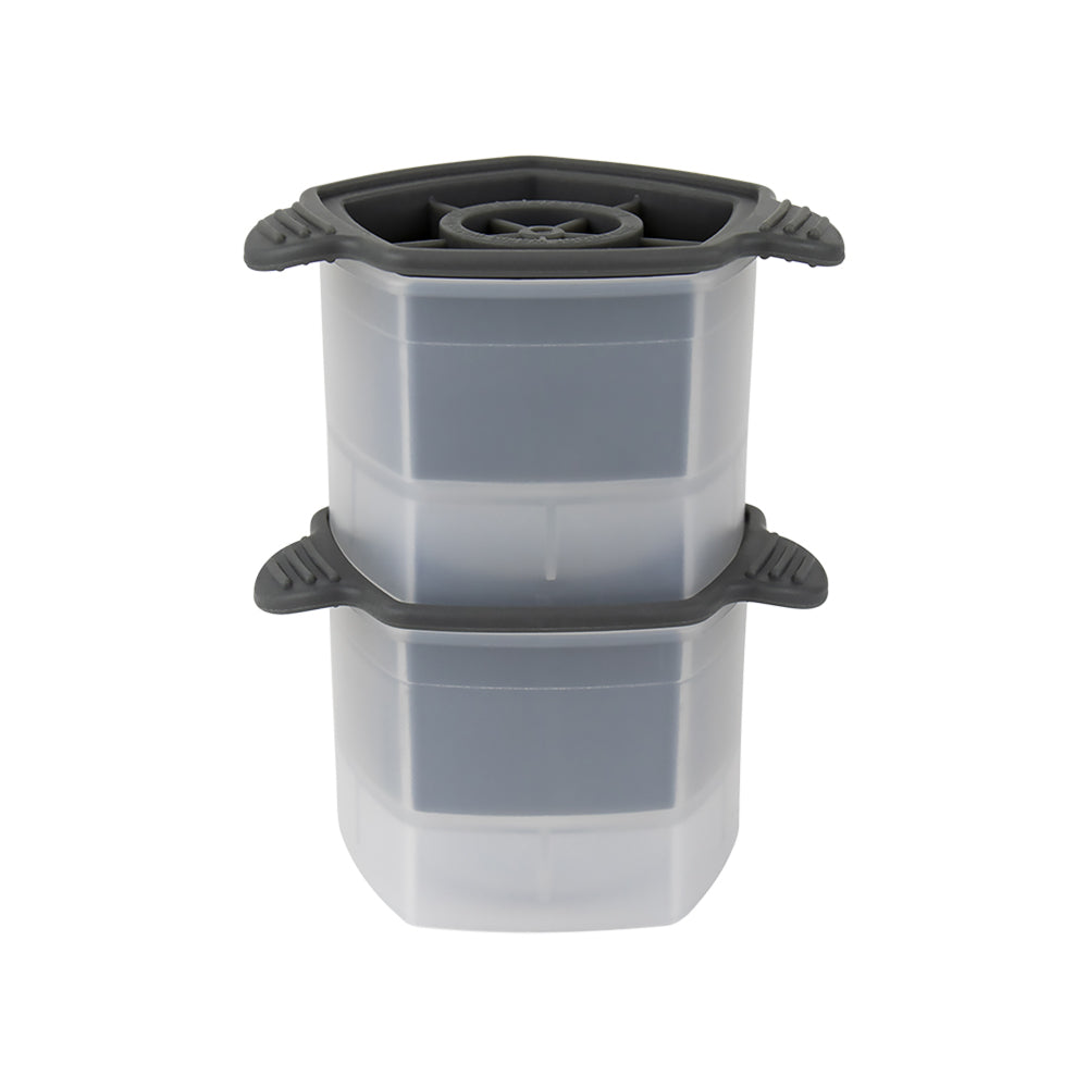 4pc Tovolo Novelty Rose Ice Mould Set w/ Cap - Charcoal