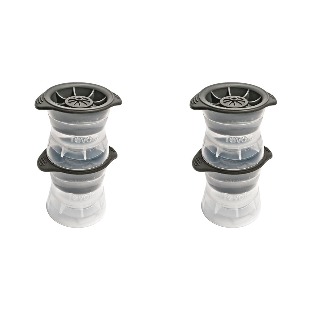 4pc Tovolo Sphere Ice Mould Set w/ Leak-Proof Silicone Cap